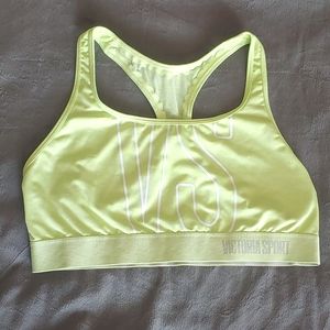 Victoria's Secret Light Green Racerback Sports Bra